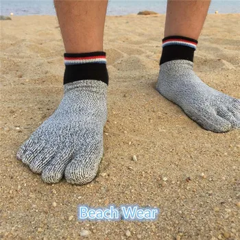  1 Чифт висококачествени и удобни чорапи с пет чорапи, устойчиви на гумата, Нескользящие чорапи за йога, чорапи за разходки, бягане, скално катерене Arefoot