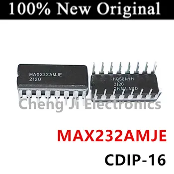  2 бр./Лот MAX232AMJE MAX232AMJE + CDIP-16 Нови оригинални чипове За многоканални RS-232 Водача/Приемници