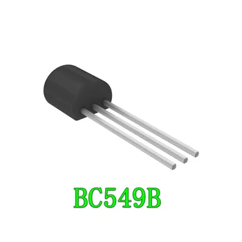  100ШТ BC549B TO-92 BC549 TO92 549B Транзистор 0.1 A 30V Нови оригинални 1 поръчка