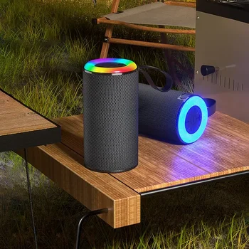  2023 най-Новият Мини Преносим RGB слушалка Bluetooth 5.3 LED Light Безжичен Външен Стерео Водоустойчив Музикален Плеър За Партита Гореща Разпродажба на Нова