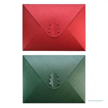  20pcs Ретро Пликове Набор от Цветни Пликове за 6x4.9 Инча Поздравителна Картичка Коледна Картичка Подарък Карта Благодарствено Писмо Дропшиппинг