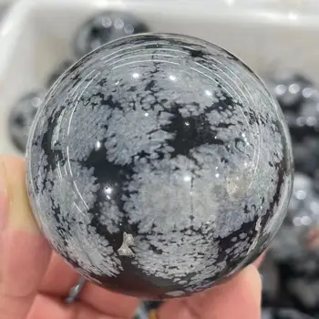  40-90 мм натурален кристал снежинки кварцов кристална топка исцеляющий подарък