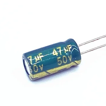  500 бр./много висока честота на низкоомный алуминиеви електролитни кондензатори 50 47 ICF с размери 6 *12 47 ICF 50 20%