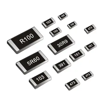  5000 бр./макара 1608 0603 100R ± 1% ОТ 100Ω 100 Ома 1/10 W SMD-чип,-резистор, Толстопленочный резистор, 1.6 мм * 0.8 мм