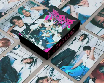  55 бр./компл. фотокарточек Kpop Бездомни Деца албум на рок ЗВЕЗДА ROCK STAR Straykids Lomo Cards