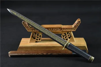  62 см китайската средновековна стомана, изработени от този меч с високо съдържание на манган, стомана ръчно коване, древно хладно оръжие кунг-фу, катана