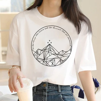  Acotar Tee дамски градинска тениска за момичета y2k дизайнерски дрехи в стил манга