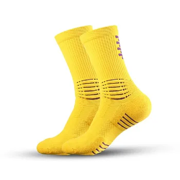  Baasploa 2023 Мъжки професионални спортни велосипедни чорапи Дишащи Нескользящие футболни чорапи С функция компресия Колоездене, бели чорапи