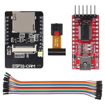  ESP32 CAM WiFi Bluetooth Такса за Разработка С OV2640 2-Мегапикселова Камера + FT232RL FTDI + 40Pin Джъмпер За Arduino Raspberry Pi