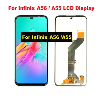  LCD екрани на мобилни Телефони За Infinix A56/A55 LCD дисплей Със Сензорен Екран и Дигитайзером възли За Infinix A56 /A55 LCD