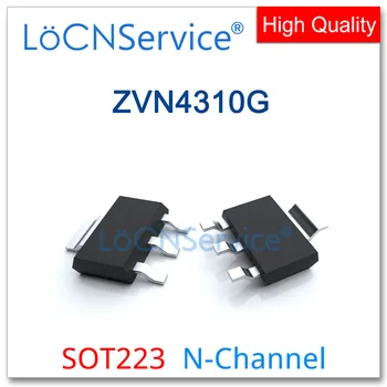  LoCNService 100ШТ 1000ШТ ZVN4310G SOT223 Високо качество Произведено в Китай N-Канален 100V 1.67 A