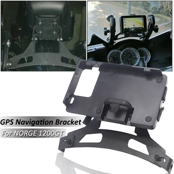  Аксесоари За Мотоциклети, GPS Навигация Скоба Поддържа Титуляр За GUZZI NORGE 1200 GT NORGE1200 GT GPS Поддръжка на Смартфон