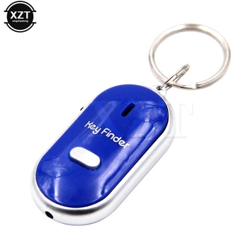  Анти-изгубен led локатор за търсене на ключодържател, ключодържател, свирка, аудиоиндукция, безжичен GPS локатор, устройство за защита от загуба на ключове с фенерче