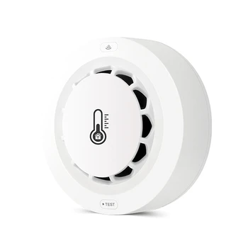  Безжична WiFi интелектуална димна аларма Домашна охранителна димна аларма с горивото прикрепен за началната дневна
