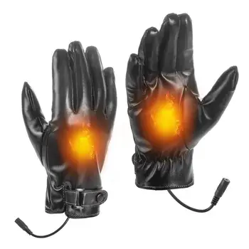  Външни непромокаеми топли велосипедни ръкавици, ръкавици с USB-топъл, ръкавици със сензорен екран, ръкавици с топъл басейн за риболов на открито, езда на мотоциклет, разходки