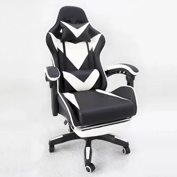 Евтини Висококачествена Кожа Гоночное Стол Silla Gamer Chair Scorpion Gaming Chair С Поставка за краката