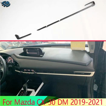  За Mazda CX-30 DM 2019-2021 Автомобилни Аксесоари В Стила на Cfrp Централна конзола Вътрешна Таблото Около довършителни работи