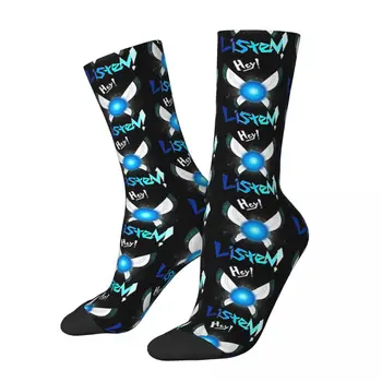  Здравейте! Чорапи Listen в стил Харадзюку, Абсорбиращи Потта Чорапи, Всесезонни Чорапи, Аксесоари за Подарък на Мъж или Жена за рожден Ден