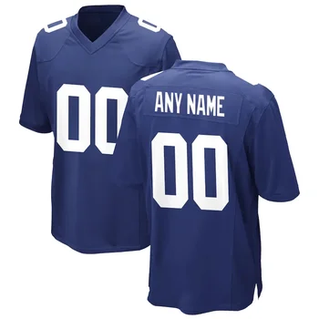  Индивидуални футболни тениски New York, майк за игра на американски футбол, персонални си име, за всеки номер, всички сшито, размерът на САЩ S-6XL