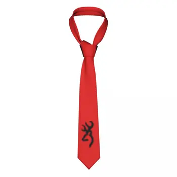  Класически мъжки вратовръзки Browning Guns, персонални бизнес вратовръзки за копринен оръжия