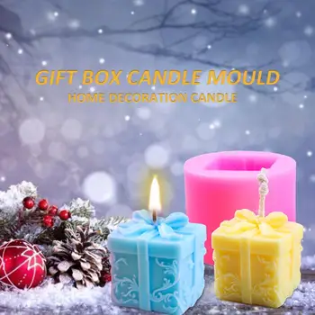  Коледен подарък Форма за свещи Ароматна свещ Гипсова форма, за производството на сапун със собствените си ръце Производство на свещи Забавен Коледен подарък на Директна доставка