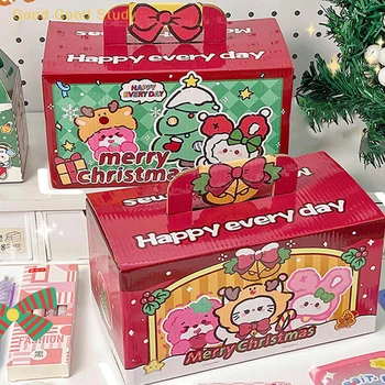  Коледни подаръци, кутия за слепи, Мультяшная Креативна Скъпа подарък кутия на късмета си, Коледен набор от офис консумативи Kawaii за деца, подарък-изненада