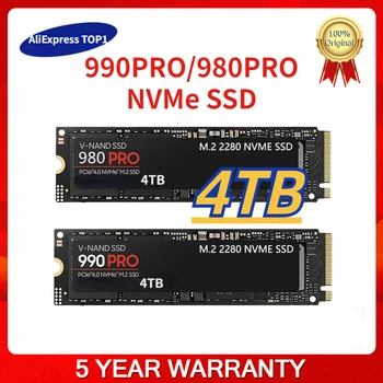 Оригинален 980PRO/990PRO M. 2 2280 SSD диск 1 TB И 2 TB 4 TB NVMe PCIe Gen 4,0x4 Вътрешен Твърд диск на PlayStation 5 За настолни компютри PS5