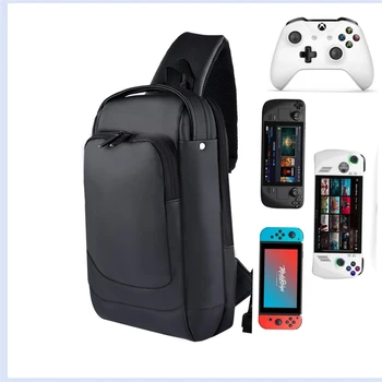 Пътен калъф-чанта за игра конзола ROGAlly, противоударная защитна чанта за съхранение с слой, двойна чанта с цип за чанти Rog Али.