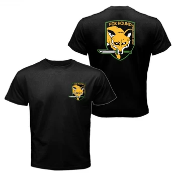  Тениска Metal Solid Snake 5 V Foxhound Special Force Group Fox Hound, Лидер На Продажбите, Тениска За Фитнес С Принтом, Тениски